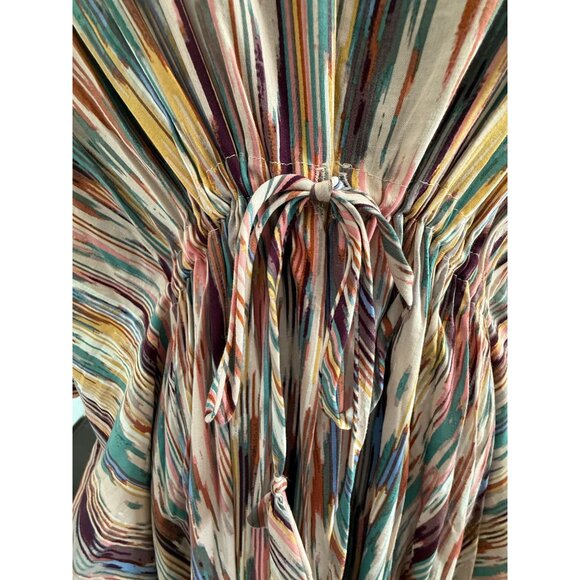 Misa Los Angeles Women's Rena Kaftan Dress Oversized XS/S Jewel Colors Cover-up - Picture 8 of 10